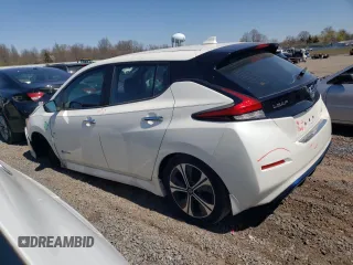 2018 Nissan LEAF SL with VIN 1N4AZ1CP6JC304951, listed as a Copart auction lot 52515045 with 72,331 mi miles and Salvage Title. Bid and sale history available at DreamBid. Image 2.