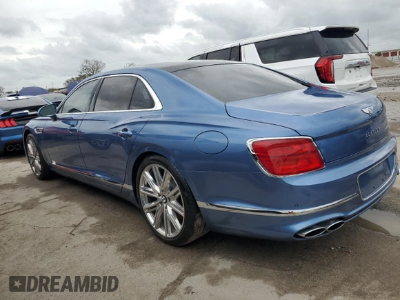 2023 Bentley Flying Spur with VIN SCBBR6ZG5PC008320, listed as a Copart auction lot 77650994 with Not provided miles and Non repairable. Bid and sale history available at DreamBid. Image 2.