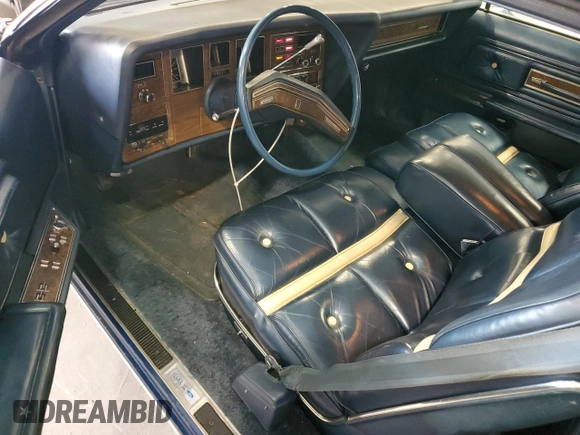 1976 Lincoln Continental with VIN 0000006Y89A895848, listed as a Copart auction lot 45959455 with 33,426 mi miles and Clean Title. Bid and sale history available at DreamBid. Image 8.