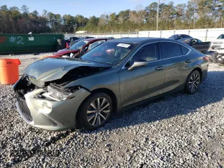 2019 Lexus ES with VIN 58ABZ1B11KU023085, listed as a Copart auction lot 47948015 with 70,676 mi miles and Salvage Title. Bid and sale history available at carsss.com. Image 1.