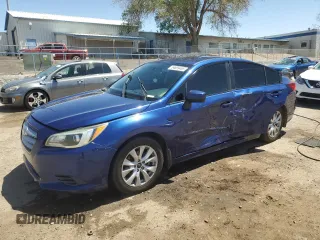 2015 Subaru Legacy Premium с VIN 4S3BNBC63F3071870, выставлен на аукционе Copart как лот 54699465 с пробегом 109 439 миль миль и Списание • Salvage title. История ставок и продаж доступна на DreamBid. Изображение 1.