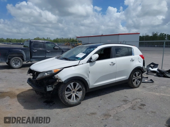 2011 Kia Sportage EX with VIN KNDPC3A26B7161079, listed as a IAAI auction lot 41954957 with Not Provided miles. Bid and sale history available at carsss.com. Image 18.