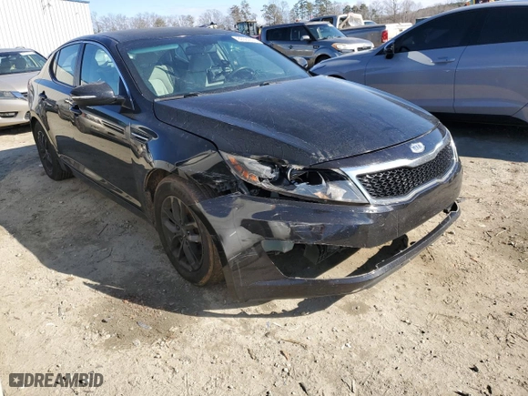 2011 Kia Optima LX with VIN KNAGM4A74B5068763, listed as a Copart auction lot 89064315 with 219,733 mi miles and Salvage Title. Bid and sale history available at carsss.com. Image 4.