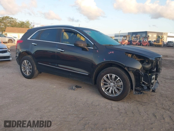 2019 Cadillac XT5 Luxury FWD with VIN 1GYKNCRS6KZ253400, listed as a IAAI auction lot 41984279 with 55,412 mi miles and . Bid and sale history available at DreamBid. Image 1.