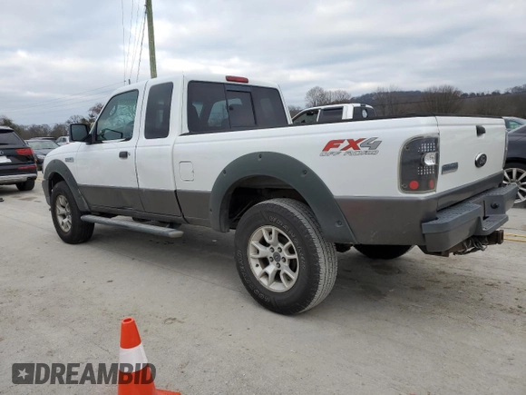 2007 Ford Ranger XLT with VIN 1FTZR45E37PA66441, listed as a Copart auction lot 45221765 with 177,421 mi miles and Salvage Title. Bid and sale history available at carsss.com. Image 2.
