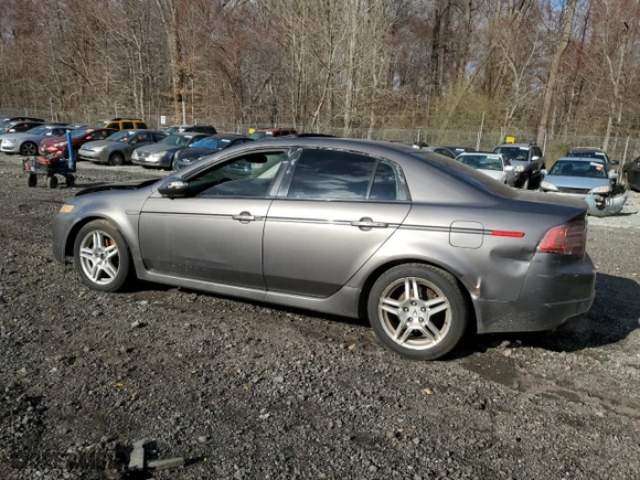 2008 Acura TL with VIN 19UUA66208A053718, listed as a Copart auction lot 50017135 with 137,017 mi miles and Salvage Title. Bid and sale history available at carsss.com. Image 2.
