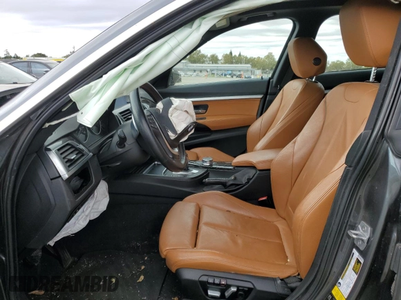 2018 BMW 3 Series 330i xDrive with VIN WBA8Z9C57JB219965, listed as a Copart auction lot 76536574 with 0 mi miles and Salvage Title. Bid and sale history available at carsss.com. Image 7.