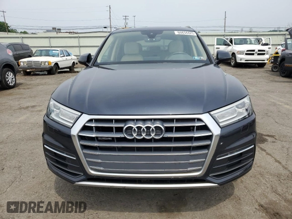 2018 Audi Q5 Premium z VIN WA1ANAFY2J2207174, wystawiony jako Copart lot #60834425 z przebiegiem 70 651 mil mil oraz Szkoda całkowita • Salvage title. Historia ofert i sprzedaży dostępna na DreamBid. Obrazek 5.