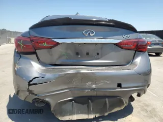 2018 Infiniti Q50 Luxe с VIN JN1EV7AP1JM353078, выставлен на аукционе Copart как лот 53455275 с пробегом 150 790 миль миль и Списание • Salvage title. История ставок и продаж доступна на DreamBid. Изображение 6.