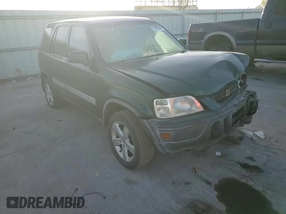 2000 Honda CR-V EX with VIN JHLRD1863YC017768, listed as a Copart auction lot 76383504 with 223,753 mi miles and Salvage Title. Bid and sale history available at carsss.com. Image 12.