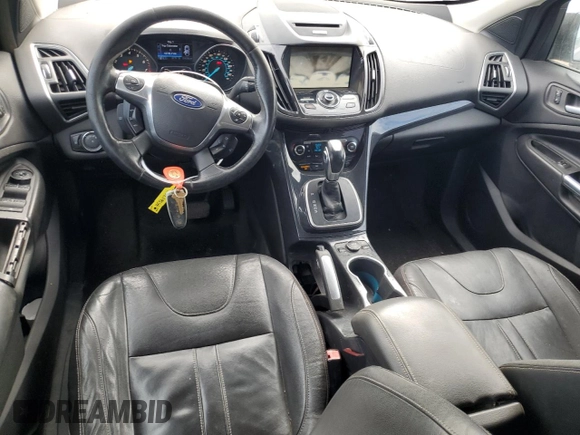 2013 Ford Escape Titanium with VIN 1FMCU0J98DUA01132, listed as a Copart auction lot 49501705 with 318,385 mi miles and Clean Title. Bid and sale history available at carsss.com. Image 8.