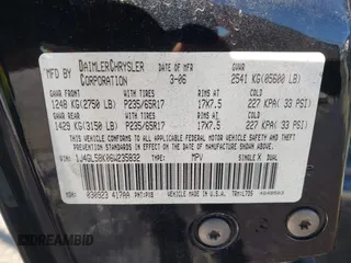 2006 Jeep Liberty Limited with VIN 1J4GL58K06W235832, listed as a IAAI auction lot 41604428 with 172,979 mi miles. Bid and sale history available at carsss.com. Image 9.