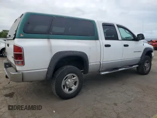 2003 Dodge Ram 2500 ST with VIN 3D7KU28D43G842698, listed as a Copart auction lot 70558994 with 84,707 mi miles and Salvage Title. Bid and sale history available at carsss.com. Image 3.