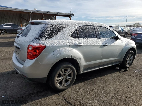 2015 Chevrolet Equinox LS with VIN 1GNALAEK8FZ104288, listed as a Copart auction lot 51447935 with 107,203 mi miles and Salvage Title. Bid and sale history available at carsss.com. Image 3.