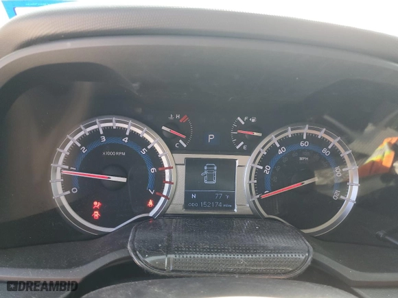 2014 Toyota 4Runner SR5 with VIN JTEZU5JR2E5078873, listed as a Copart auction lot 50536025 with 152,174 mi miles and Salvage Title. Bid and sale history available at carsss.com. Image 9.