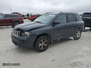 2014 Jeep Compass Sport with VIN 1C4NJCBA7ED801261, listed as a Copart auction lot 42426845 with 123,344 mi miles and Salvage Title. Bid and sale history available at carsss.com. Image 1.