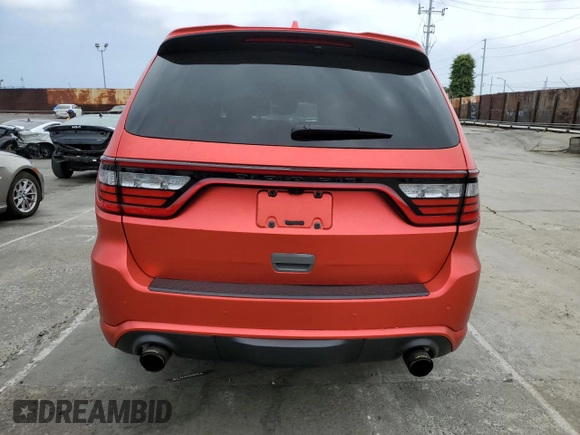 2021 Dodge Durango SRT Hellcat with VIN 1C4SDJH94MC682262, listed as a Copart auction lot 56160654 with 44,826 mi miles and Clean Title. Bid and sale history available at DreamBid. Image 6.