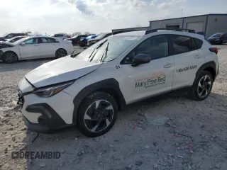 2024 Subaru Crosstrek Limited с VIN 4S4GUHL67R3816034, выставлен на аукционе Copart как лот 54574555 с пробегом 9 371 миль миль и Чистый • Clean title. История ставок и продаж доступна на DreamBid. Изображение 1.