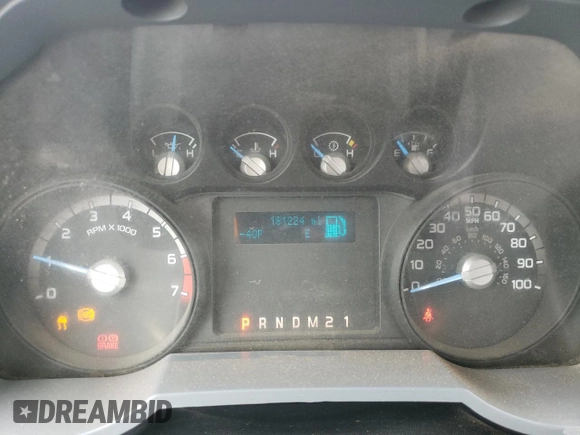 2015 Ford F-250 XLT with VIN 1FT7X2B65FEB71328, listed as a Copart auction lot 51834695 with 181,224 mi miles and Salvage title. Bid and sale history available at DreamBid. Image 9.