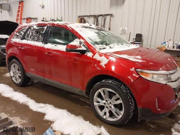 2012 Ford Edge SEL with VIN 2FMDK3JC6CBA91845, listed as a IAAI auction lot 41608365 with 200,408 mi miles. Bid and sale history available at carsss.com. Image 1.