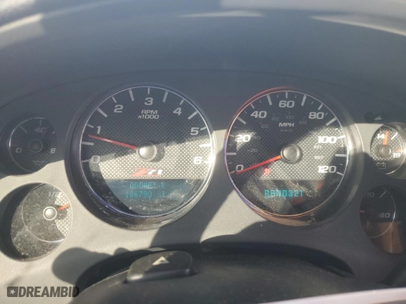 2007 Chevrolet Avalanche LT w/3LT with VIN 3GNFK12357G318484, listed as a Copart auction lot 73635854 with 186,790 mi miles and Salvage Title. Bid and sale history available at carsss.com. Image 9.