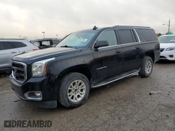 2017 GMC Yukon XL SLE with VIN 1GKS2FKC4HR213641, listed as a Copart auction lot 80441354 with 157,522 mi miles and Salvage Title. Bid and sale history available at carsss.com. Image 1.