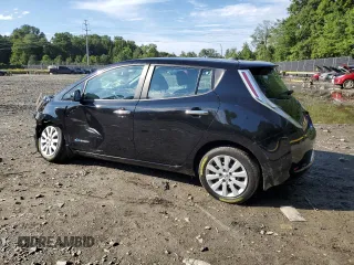 2015 Nissan LEAF SV with VIN 1N4AZ0CPXFC301259, listed as a Copart auction lot 64175343 with 68,143 mi miles. Bid and sale history available at carsss.com. Image 2.