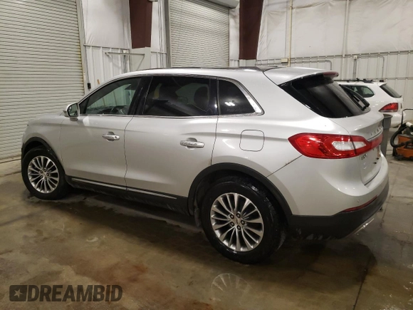 2017 Lincoln MKX Select with VIN 2LMPJ8KR3HBL11048, listed as a Copart auction lot 88952455 with 116,041 mi miles and Salvage Title. Bid and sale history available at carsss.com. Image 2.
