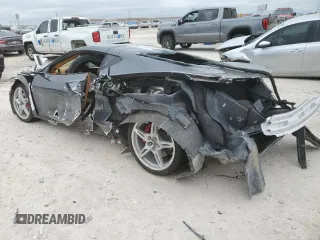 2020 Chevrolet Corvette 3LT with VIN 1G1Y82D45L5100082, listed as a Copart auction lot 71076334 with 0 mi miles and Salvage Title. Bid and sale history available at carsss.com. Image 2.