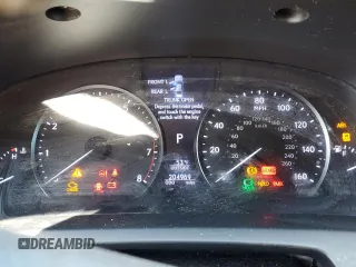 2014 Lexus LS 460 L with VIN JTHGL5EF3E5053199, listed as a Copart auction lot 88128655 with 204,969 mi miles and Salvage title. Bid and sale history available at DreamBid. Image 9.