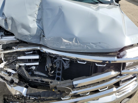2025 Ford F-250 XL with VIN 1FT8W2BN3SEC30546, listed as a Copart auction lot 59383355 with 169 mi miles and Salvage title. Bid and sale history available at DreamBid. Image 11.