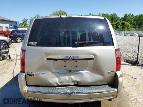 2008 Dodge Grand Caravan SE z VIN 2D8HN44H58R146828, wystawiony jako Copart lot #57417075 z przebiegiem 186 657 mil mil oraz Nie do naprawy • Non repairable. Historia ofert i sprzedaży dostępna na DreamBid. Obrazek 6.