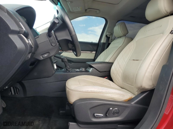 2016 Ford Explorer Platinum with VIN 1FM5K8HT5GGD22093, listed as a Copart auction lot 85421524 with 0 mi miles and Salvage Title. Bid and sale history available at carsss.com. Image 7.