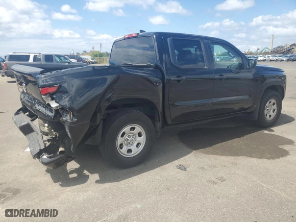 2022 Nissan Frontier S with VIN 1N6ED1EJ2NN628036, listed as a Copart auction lot 46714875 with 43,235 mi miles and Non Repairable. Bid and sale history available at carsss.com. Image 3.