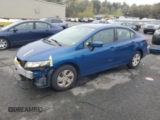 2015 Honda Civic LX with VIN 2HGFB2F51FH506655, listed as a Copart auction lot 55484435 with 105,726 mi miles and Salvage title. Bid and sale history available at DreamBid. Image 1.