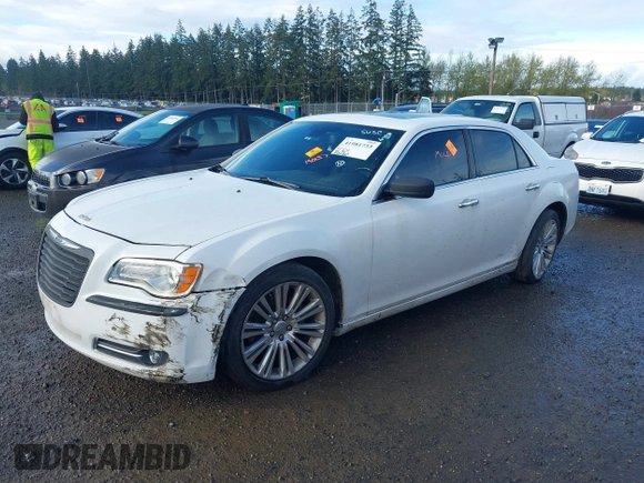 2011 Chrysler 300 with VIN 2C3CA6CT9BH581181, listed as a IAAI auction lot 41981733 with 156,460 mi miles. Bid and sale history available at carsss.com. Image 2.