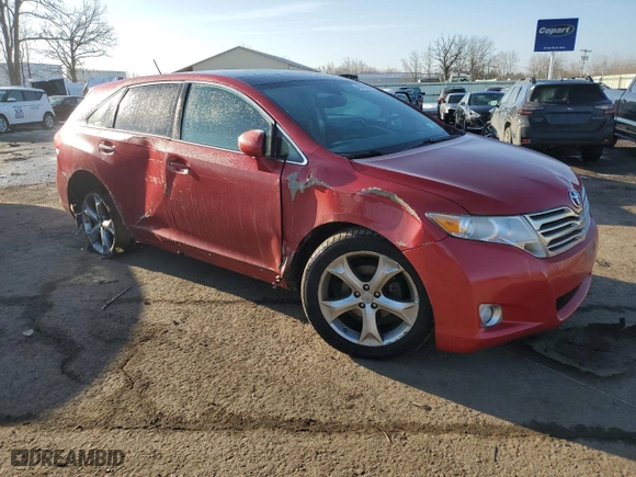 2012 Toyota Venza LE with VIN 4T3ZK3BBXCU051183, listed as a Copart auction lot 49036935 with 130,101 mi miles and Salvage Title. Bid and sale history available at carsss.com. Image 4.