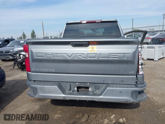 2020 Chevrolet Silverado 1500 LT with VIN 3GCPWCED4LG281018, listed as a IAAI auction lot 41605889 with 91,191 mi miles. Bid and sale history available at carsss.com. Image 16.