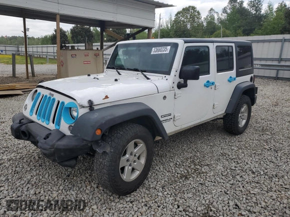 2016 Jeep Wrangler Unlimited Sport with VIN 1C4HJWDG1GL200419, listed as a Copart auction lot 53668335 with 111,835 mi miles and Salvage title. Bid and sale history available at DreamBid. Image 1.
