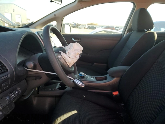 2016 Nissan LEAF S with VIN 1N4AZ0CP4GC302411, listed as a Copart auction lot 74170123 with 58,035 mi miles and . Bid and sale history available at DreamBid. Image 7.