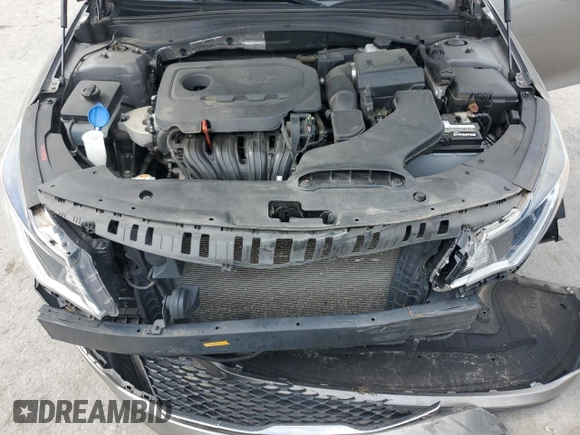 2017 Kia Optima LX with VIN 5XXGT4L3XHG125942, listed as a Copart auction lot 61654015 with 108,582 mi miles and Salvage title. Bid and sale history available at DreamBid. Image 11.