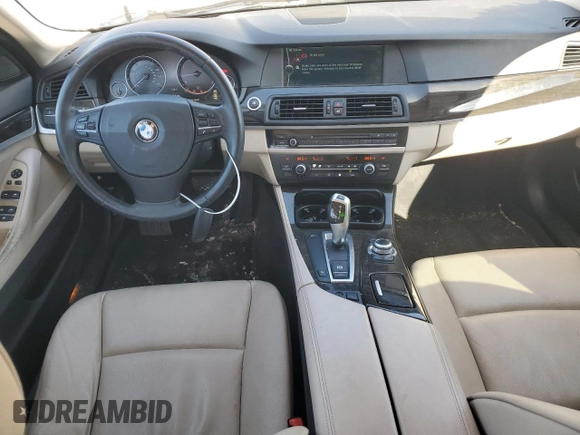 2011 BMW 5 Series 528i with VIN WBAFR1C52BC749927, listed as a Copart auction lot 44520165 with 125,434 mi miles and Salvage Title. Bid and sale history available at carsss.com. Image 8.