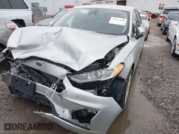 2019 Ford Fusion S with VIN 3FA6P0G71KR275393, listed as a IAAI auction lot 41827288 with 108,160 mi miles and . Bid and sale history available at DreamBid. Image 2.