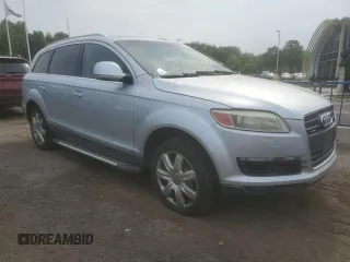 2007 Audi Q7 Premium with VIN WA1BY74L67D085907, listed as a Copart auction lot 59159385 with 181,303 mi miles and Salvage title. Bid and sale history available at DreamBid. Image 4.