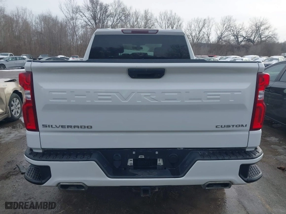 2020 Chevrolet Silverado 1500 Custom with VIN 3GCUYBEF8LG215676, listed as a IAAI auction lot 41572035 with 146,540 mi miles. Bid and sale history available at carsss.com. Image 17.