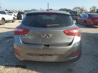 2017 Hyundai Elantra GT with VIN KMHD35LHXHU375806, listed as a Copart auction lot 71941084 with 101,709 mi miles and Salvage Title. Bid and sale history available at carsss.com. Image 6.
