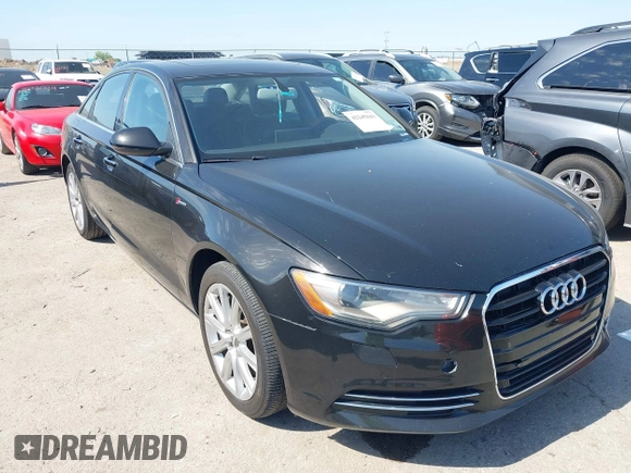 2014 Audi A6 Premium Plus with VIN WAUFGAFC8EN031369, listed as a IAAI auction lot 42245643 with Not provided miles and . Bid and sale history available at DreamBid. Image 6.