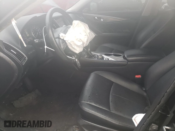2017 Infiniti Q50 Premium with VIN JN1EV7ARXHM834006, listed as a Copart auction lot 57893235 with 65,068 mi miles and Salvage title. Bid and sale history available at DreamBid. Image 7.