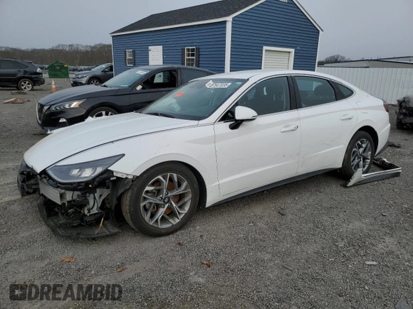 2023 Hyundai Sonata SEL with VIN KMHL64JA0PA284997, listed as a Copart auction lot 87647035 with 20,930 mi miles and Salvage Title. Bid and sale history available at DreamBid. Image 1.