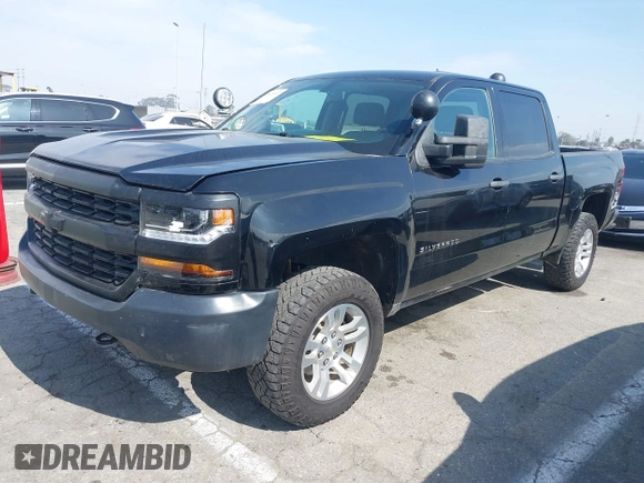 2018 Chevrolet Silverado 1500 Work Truck with VIN 3GCUKNEC6JG463656, listed as a IAAI auction lot 41621657 with 151,580 mi miles. Bid and sale history available at carsss.com. Image 17.